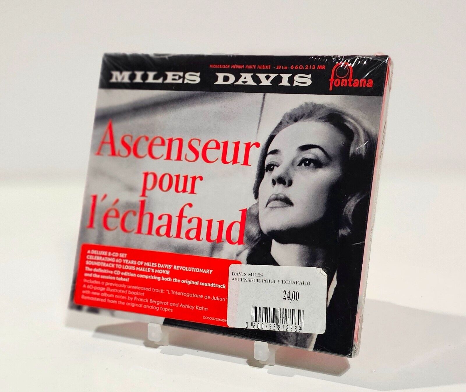 MILES DAVIS - ASCENSEUR POUR L'ECHAFAUD - 2xCD -60th ANNIVERSARY SPECIAL EDITION