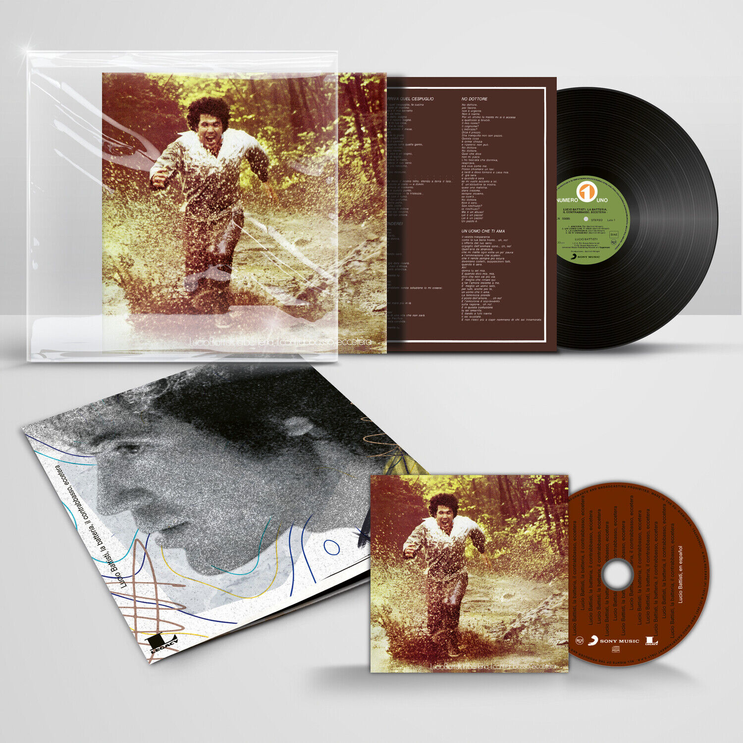 Battisti Lucio La Batteria, Il Contrabbasso, Eccetera Vinile Lp+Cd Legacy Nuovo