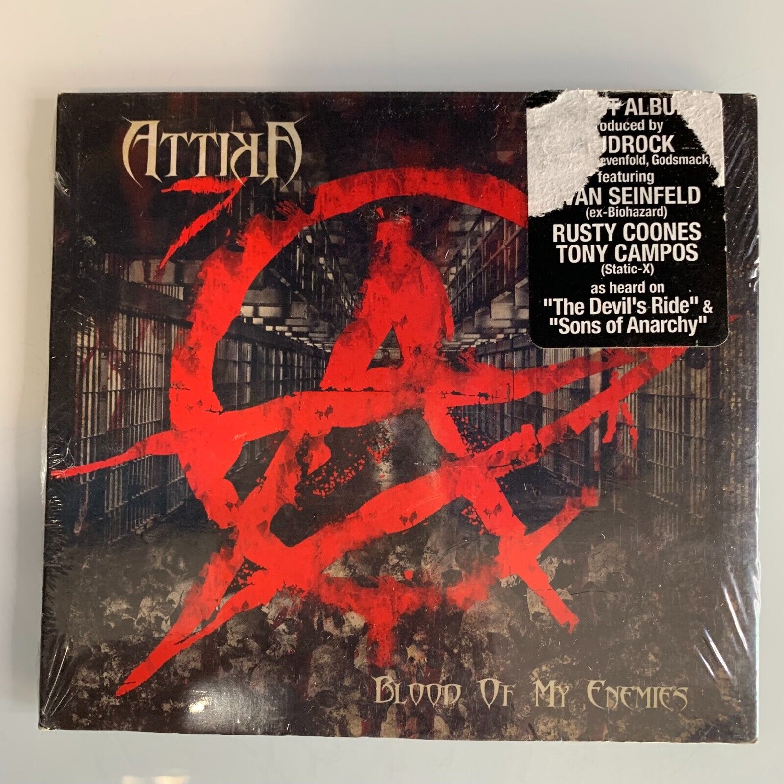 Blood Of My Enemies [Digipak] By Attika 7 (CD,2012,Razzo Science ) Nuovo Sealed