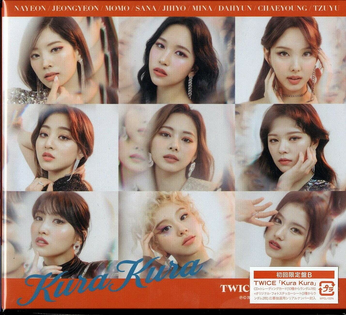Twice Kura Kura Version B incl. Trading Card + Sticker (CD)