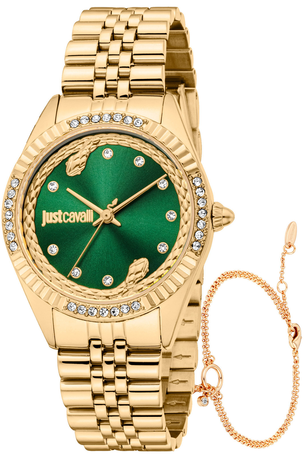 Orologio Just Cavalli  JC1L361M0065 da Donna  Verde bottiglia in Metallo
