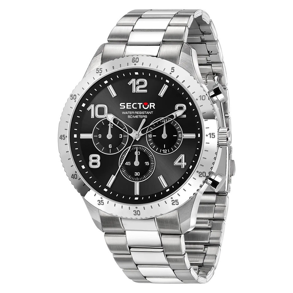Orologio SECTOR 270 Uomo Multi Acciaio / Nero Limited R3253578024