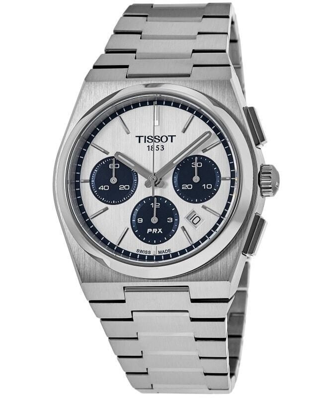Orologio da uomo Tissot PRX cronografo automatico T137.427.11.011.01 100M