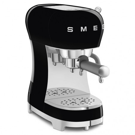 Smeg ECF02BLEU Black Macchina Caffe Espresso in Polvere Manuale 1350W Anni 50