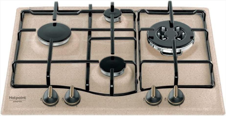 Hotpoint PCN 640 T (AV) R /HA Piano cottura a gas 4 fuochi AVENA 60 cm