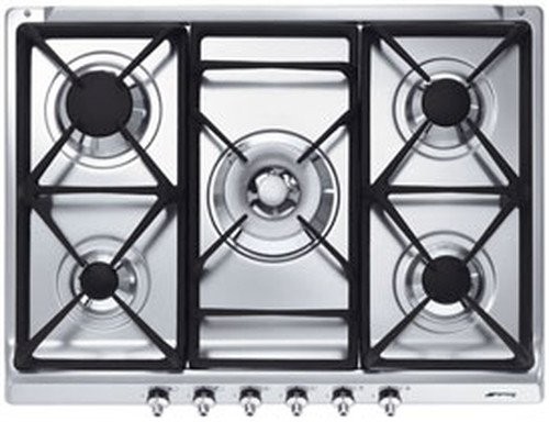 Smeg Piano Cottura gas SE70SGH5 CLASSICA Inox