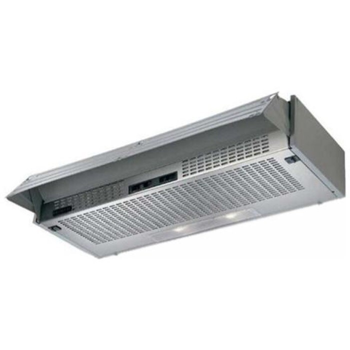 Faber Cappa Cucina Aspirante 90 cm Griglia Grigio Chiaro/Acciaio 152 SRM LG/X A9