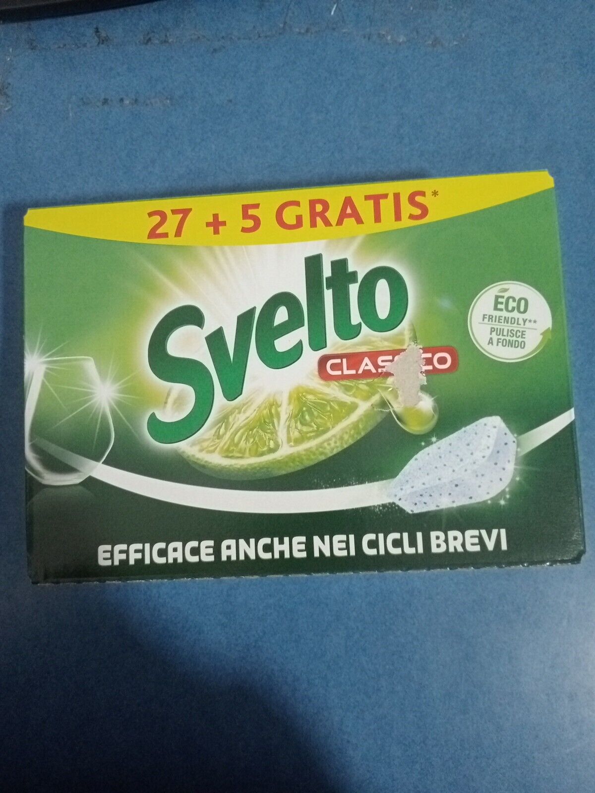 2 Pezzi Svelto  Detersivo Classico in Pastiglie per Lavastoviglie 32 tabs