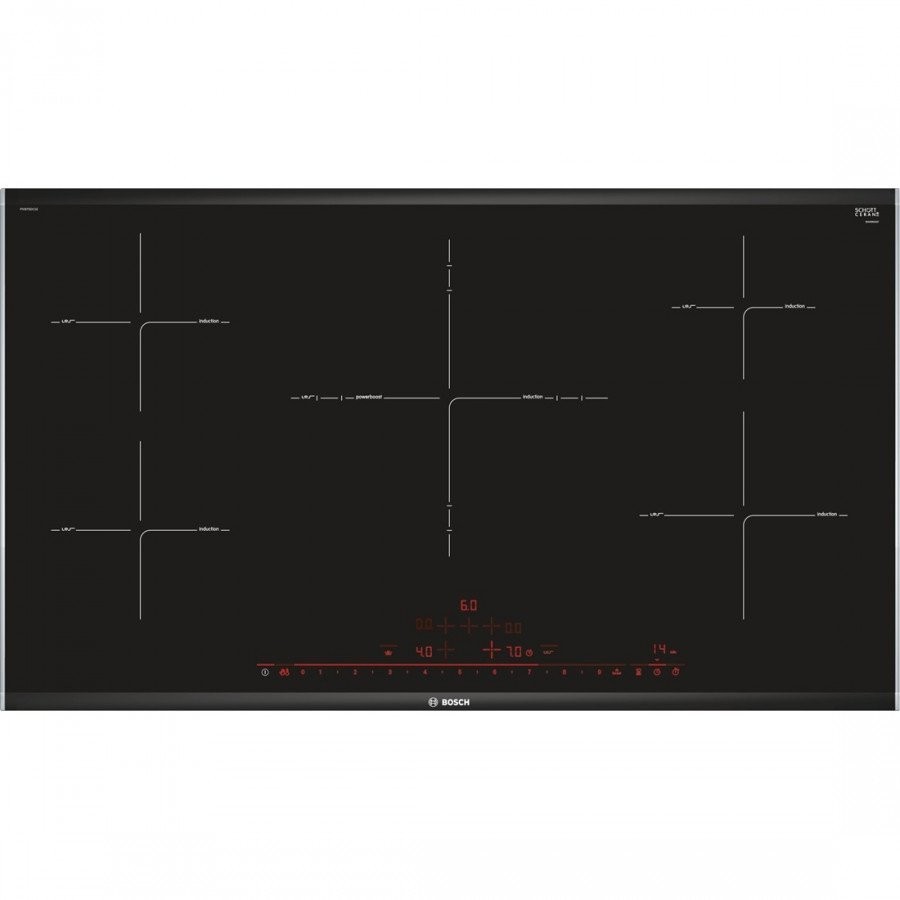 Bosch Piano Cottura Elettrici induzione SERIE 8 Piv975Dc1E Black