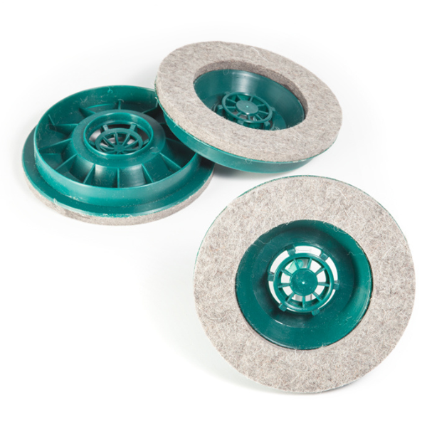 Vorwerk Folletto PL510 PL511 PL512 tris spazzole lucidatrice in feltro