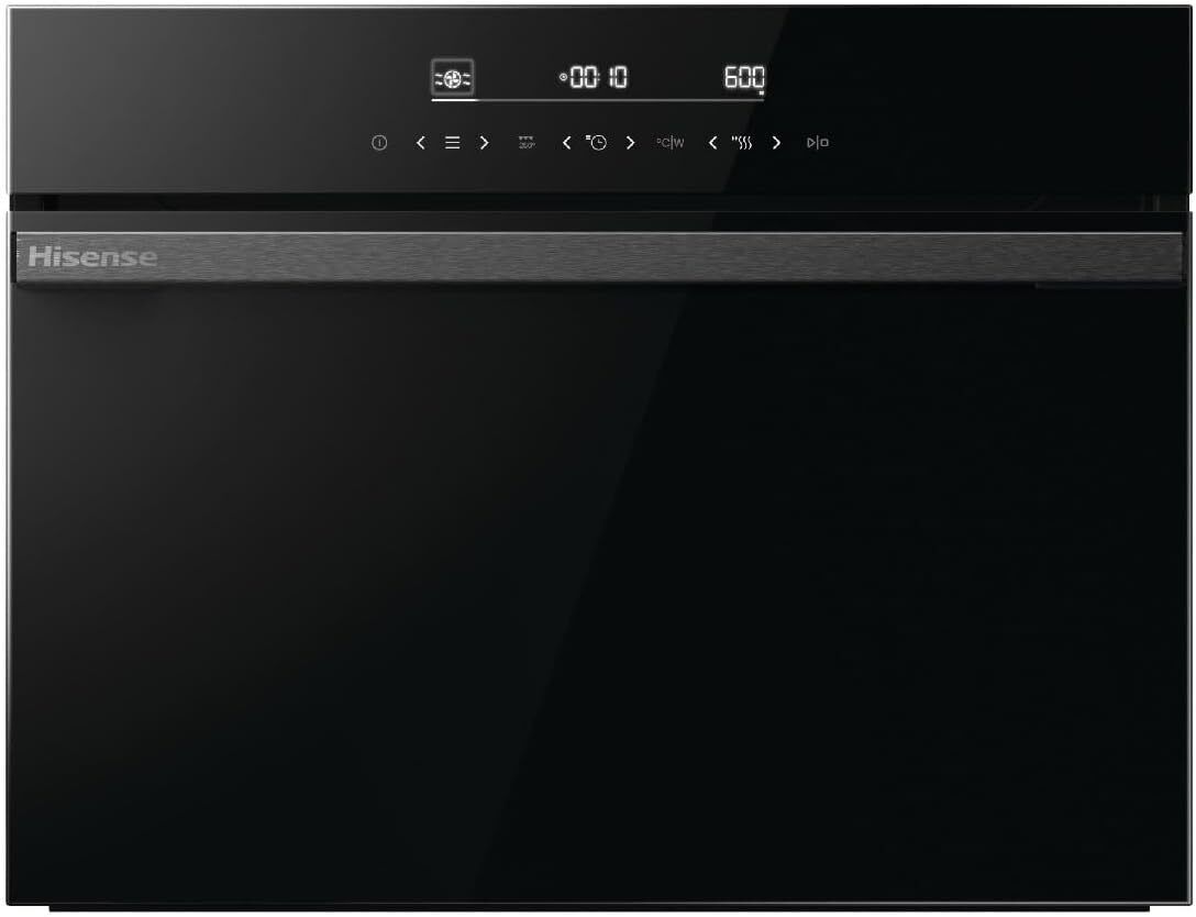 Hisense BIM45342ADBG combinato Forno elettrico + Microonde, da incasso, Nero 50L