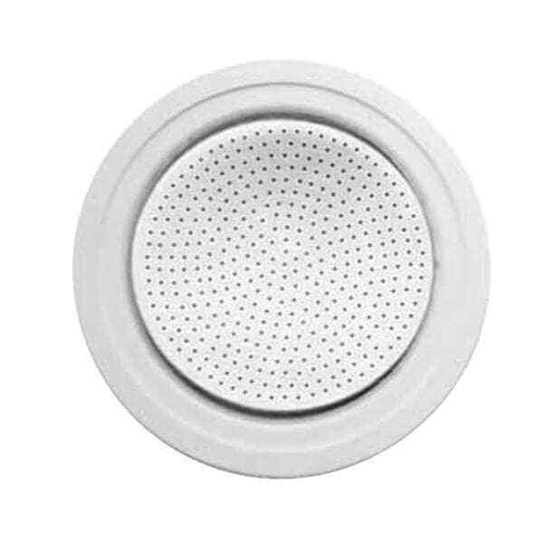 BIALETTI GUARNIZIONE PIU' MICROFILTRO IN ACCIAIO RICAMBI ORIGINALI PER 6 TAZZE