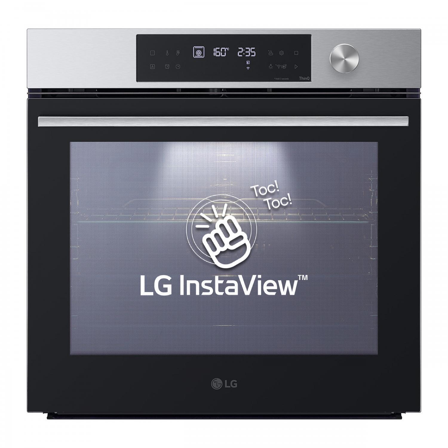 Forno Elettrico Ventilato da Incasso Air Fry 76L 60 cm A+ Nero/Inox WSED7612S Lg