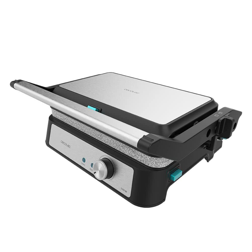 Cecotec Griglia elettrica Rock'n Grill 1500 Take&Clean Stone. 1500 W, rivestimen