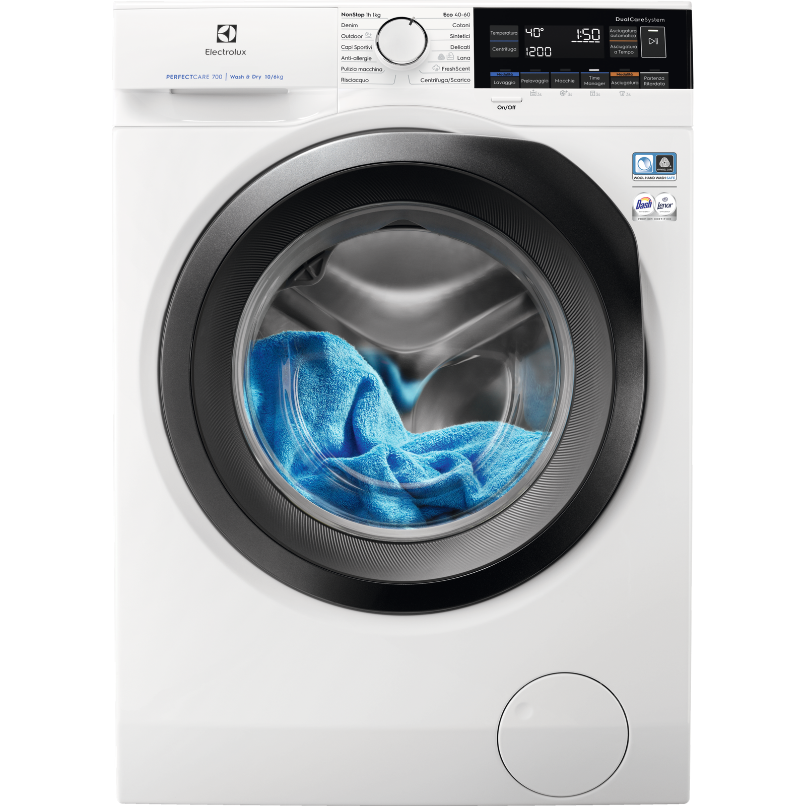 Electrolux Lavasciuga serie 700 DualCare 10 kg EW7WUN316 D