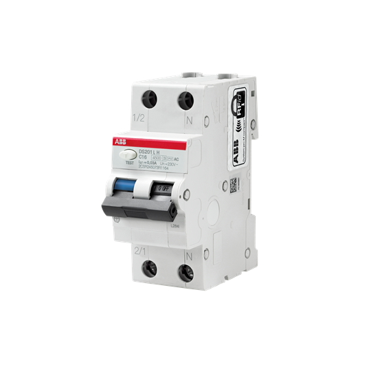 ABB DS201LHC10AC3 Interruttore magnetotermico differenziale DS201 L H C10 A30