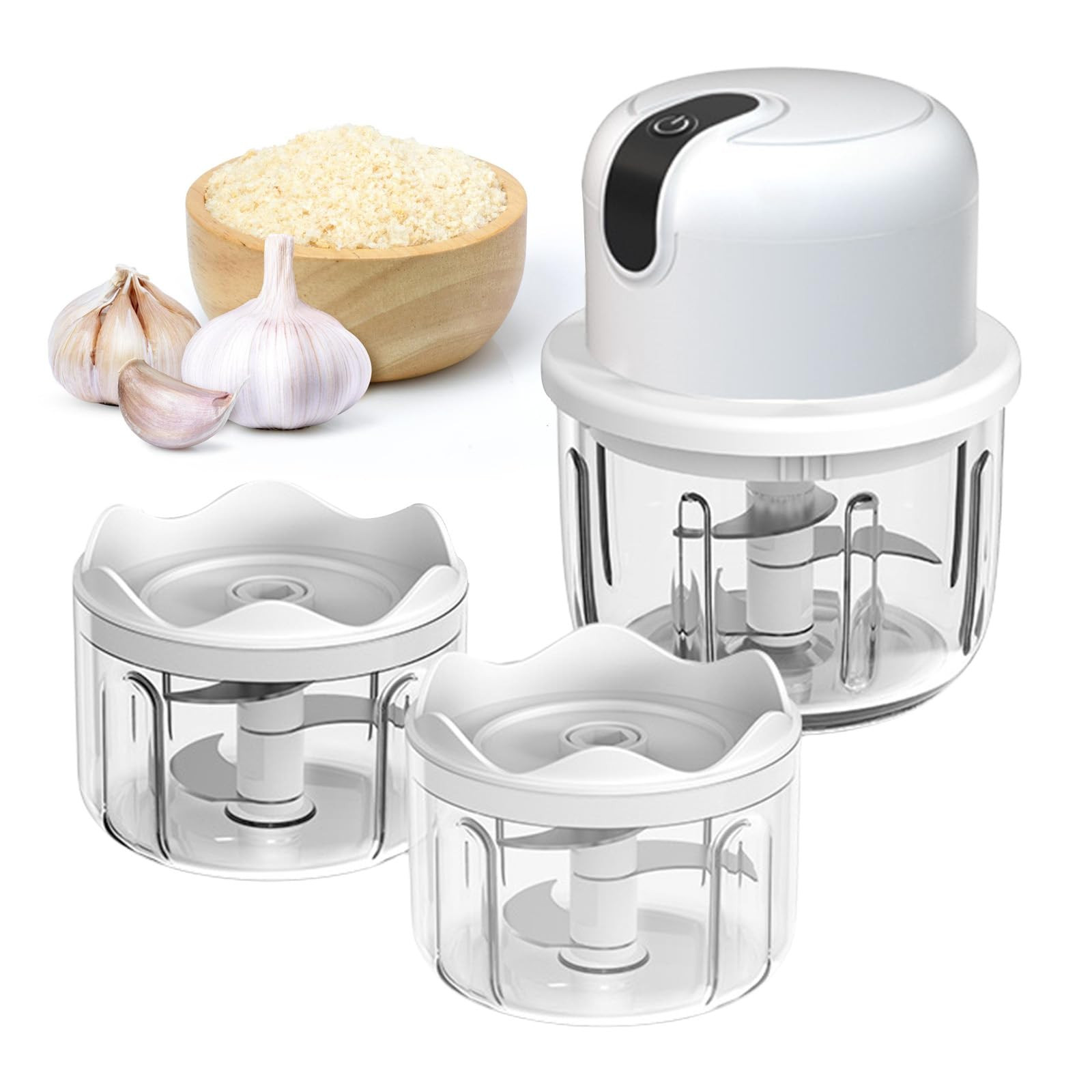 Vegena Tritatutto Elettrico 350ml Tritatutto Da Cucina Elettrico, (q1g)