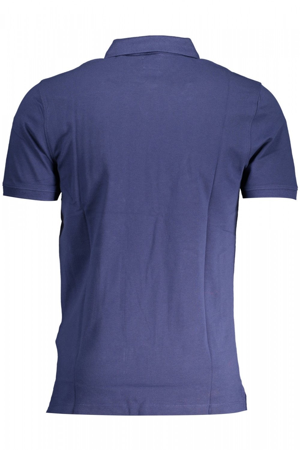 Levi`s Abbigliamento Uomo Polo maniche corte Blu XXL Slim, 2 Bottoni, Applicazio