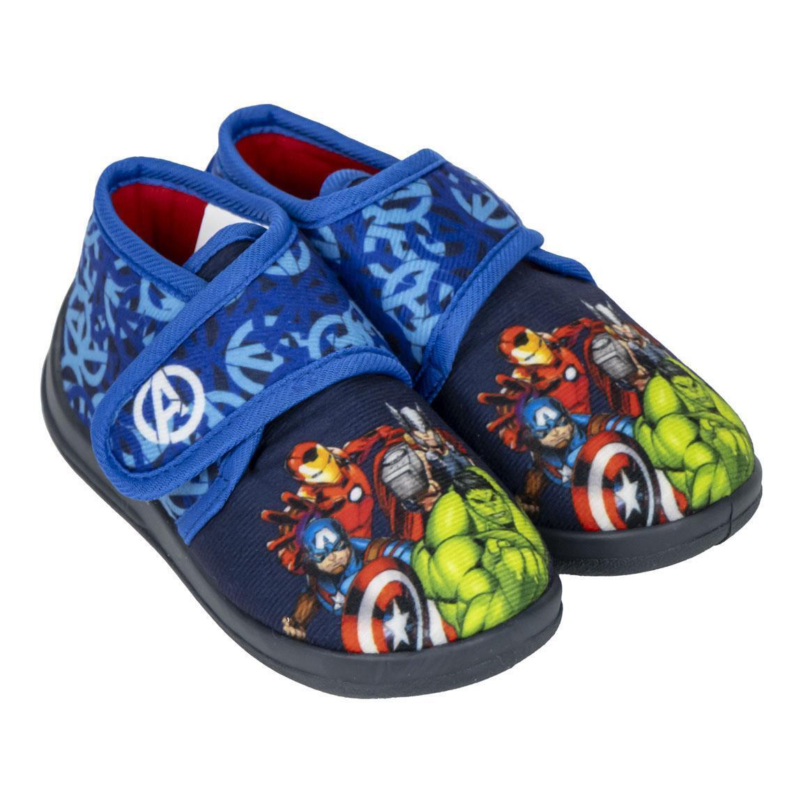 Pantofole Stivale Medio Avengers BLU SCURO - T026 | BAMBINO CERDà