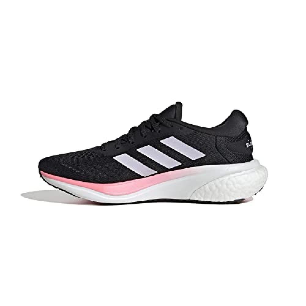 (TG. 45 1/3 EU) adidas Supernova 2.0 , Sneakers Donna, Core Black/Silver Dawn/Be