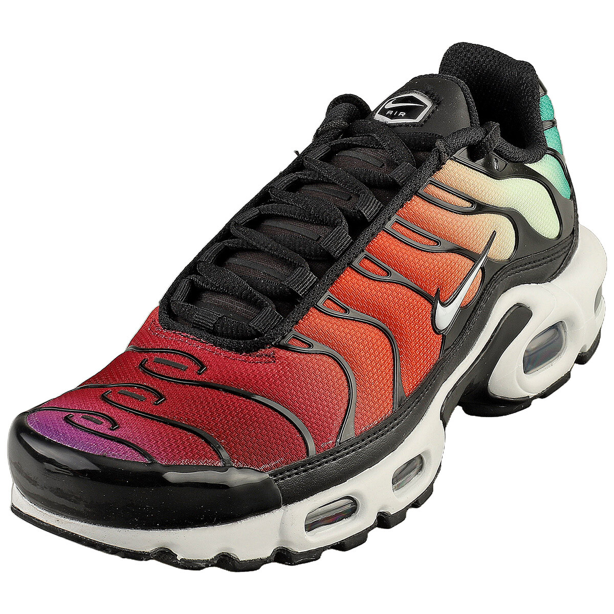 Nike Air Max Plus Donne Nero Bianco Rosso - 36.5 EU