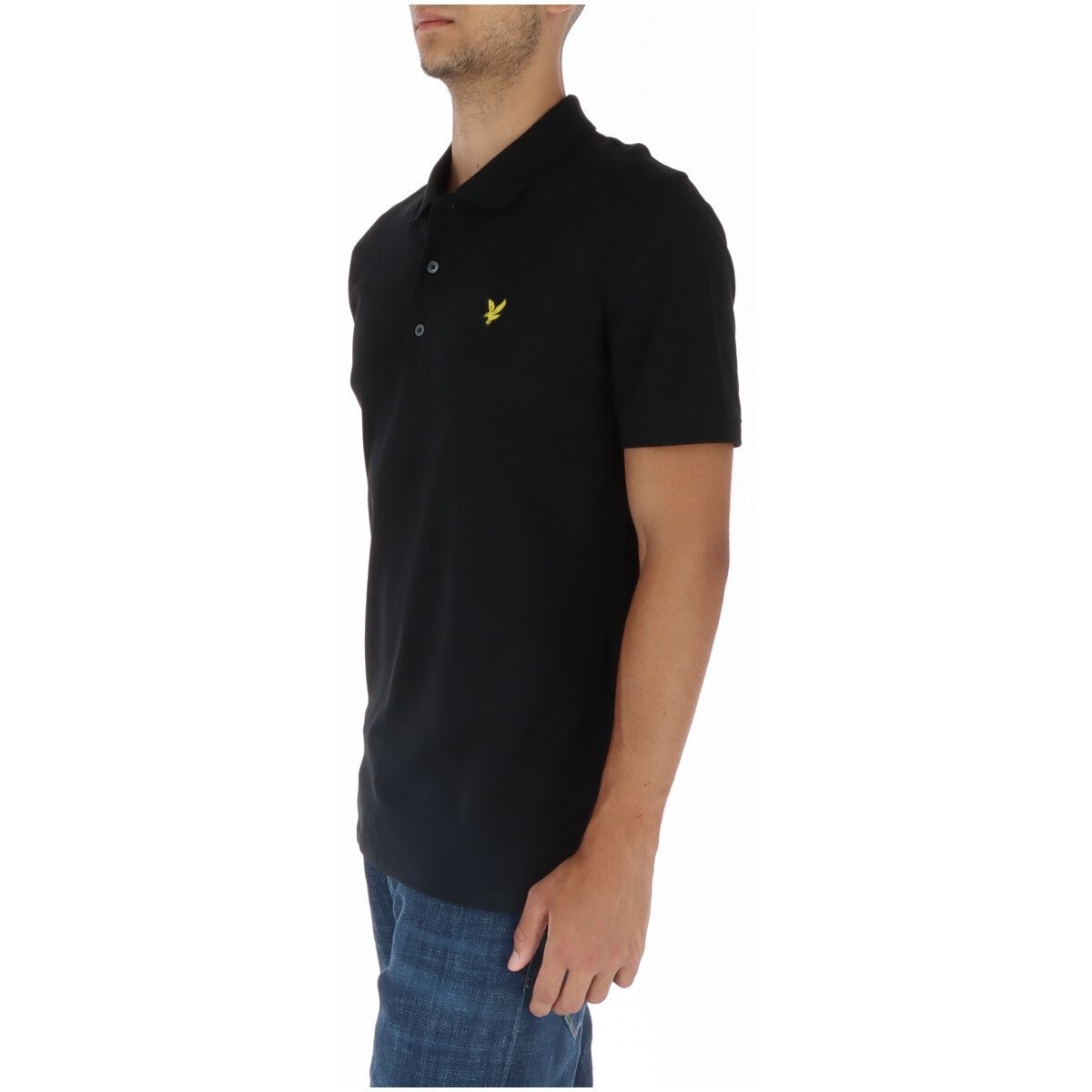 Lyle & Scott Abbigliamento Uomo Polo S Nero SP400VOG