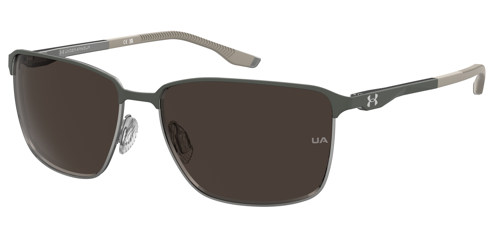 Occhiali da Sole UNDER ARMOUR UA RETAINED/G EAN GREEN RUTHENIUM 61/16/145 Uomo