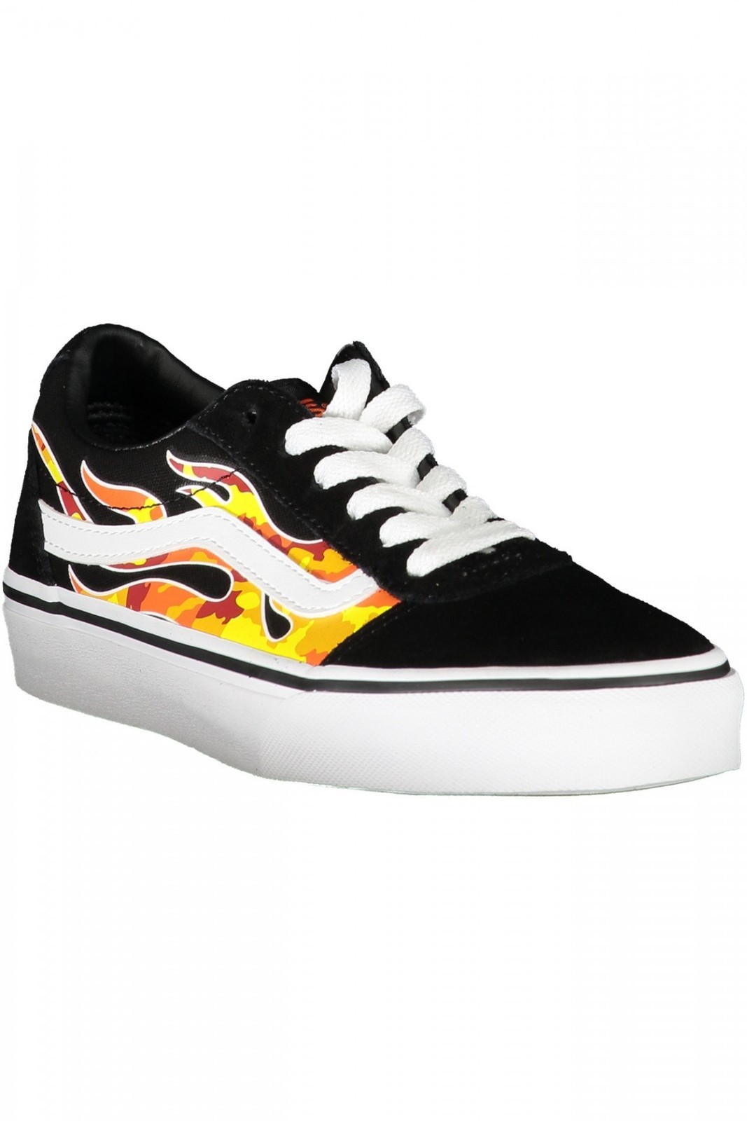 Vans Calzature Uomo Sneakers Calzatura sportiva Nero 36 Alta Con Lacci, Dettagli