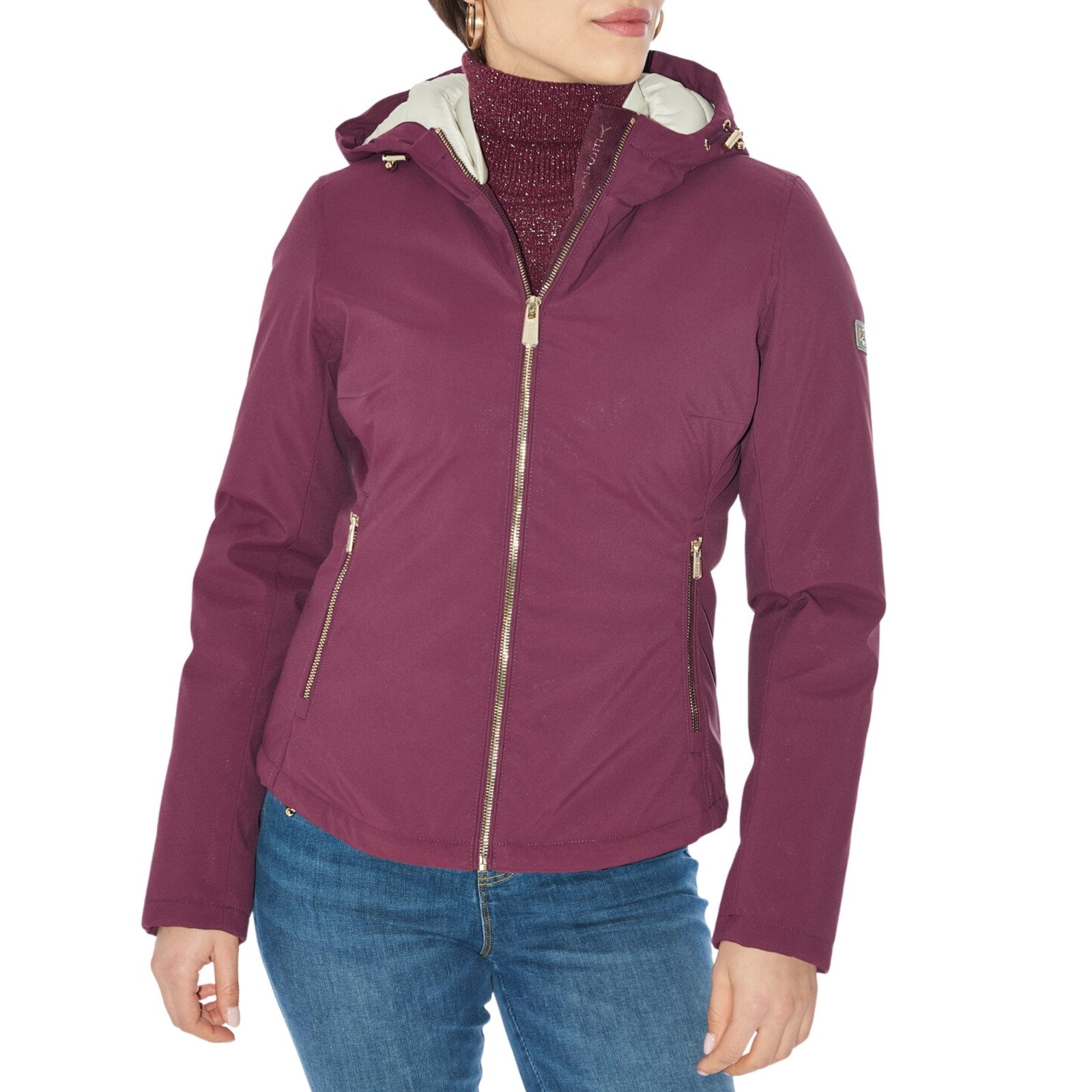 Yes Zee Giubbotto da Donna in Softshell Viola Taglia XL Cod J028-M200-0522