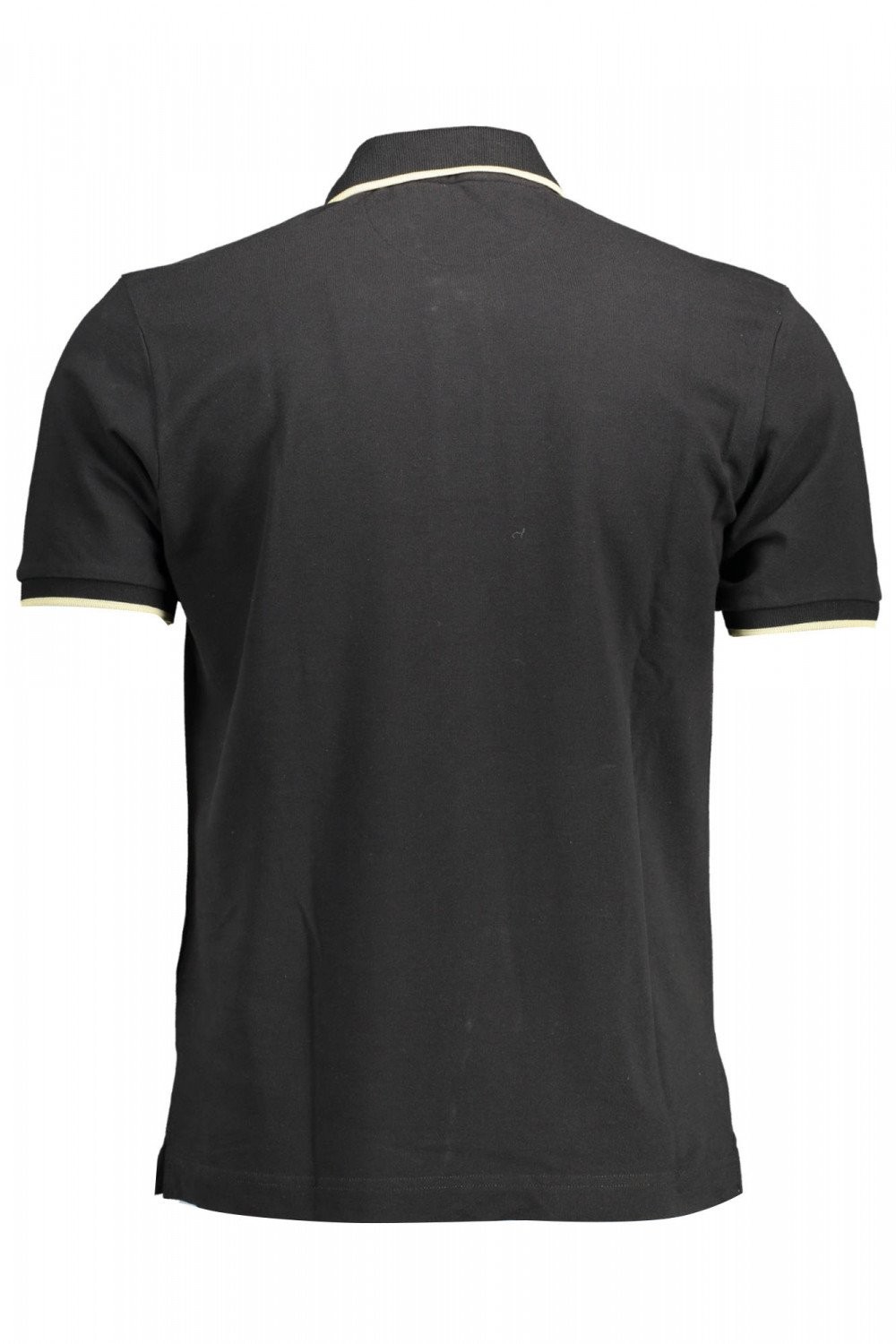 La Martina Abbigliamento Uomo Polo maniche corte Nero XXL Regular Fit, 2 Bottoni