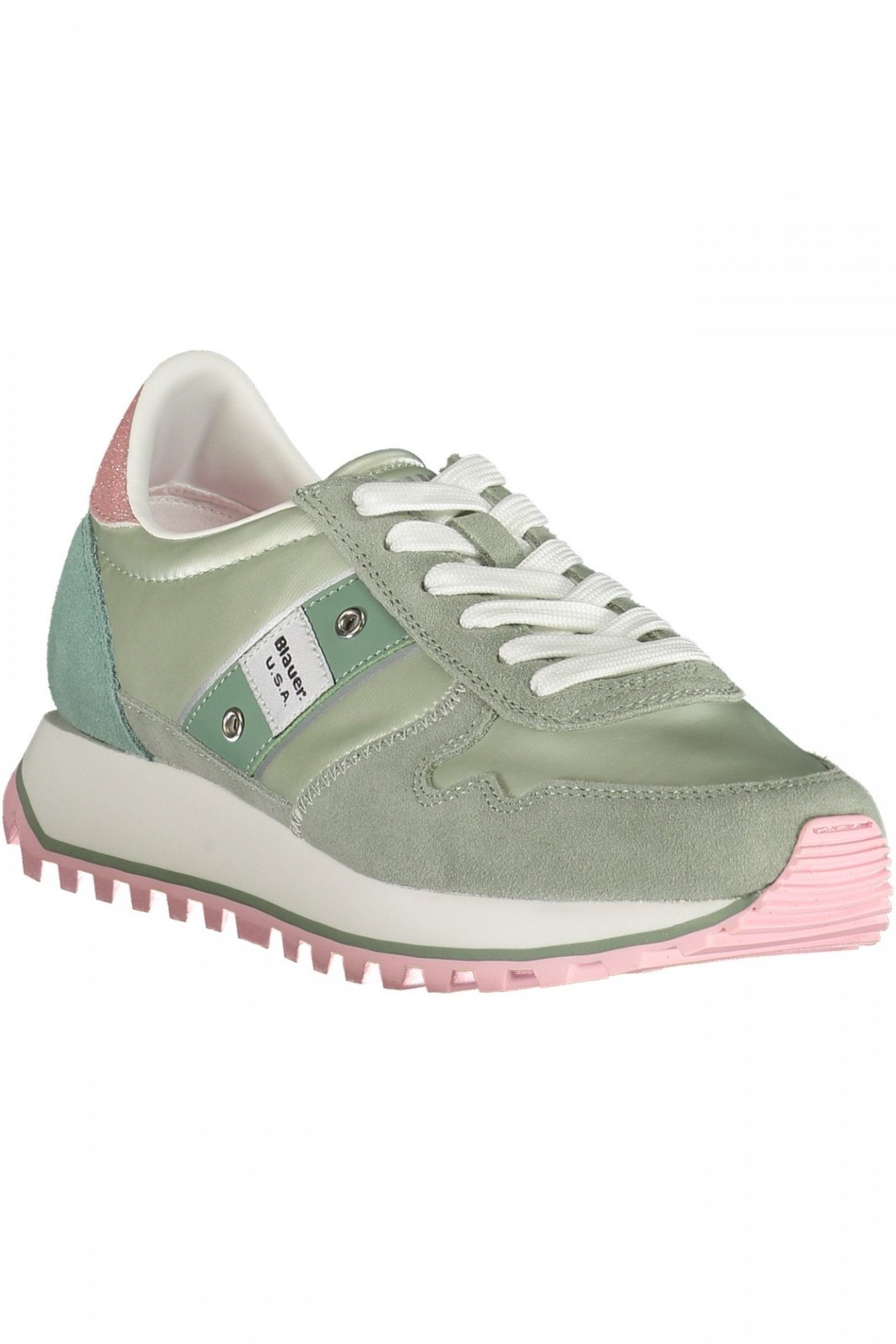 Blauer Calzature Donna Sneakers Calzatura sportiva Verde 37 Con Lacci, Dettagli