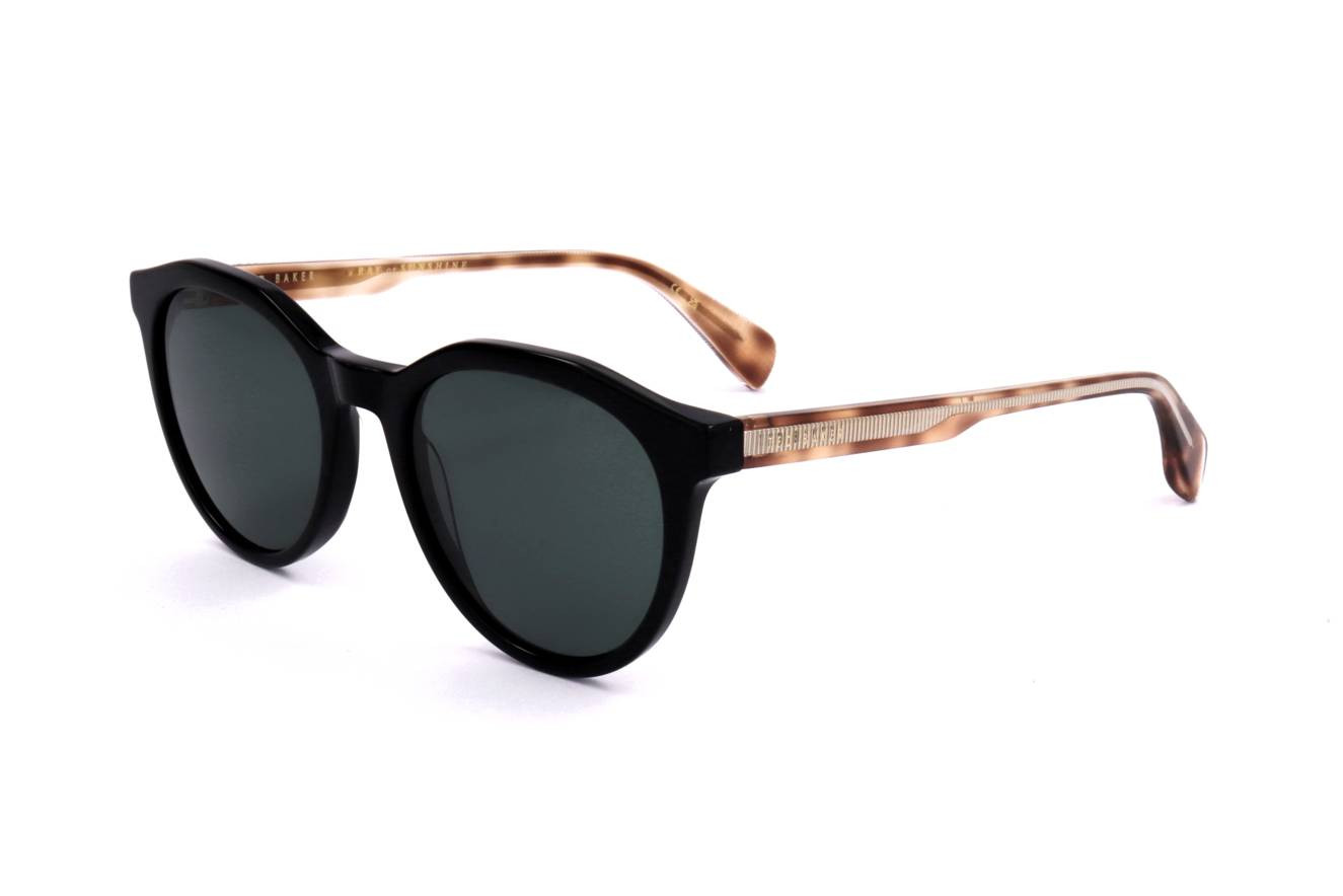 Occhiali da Sole Ted Baker TB1721 001 GLOSS SOLID BLACK 51/19/145 Uomo