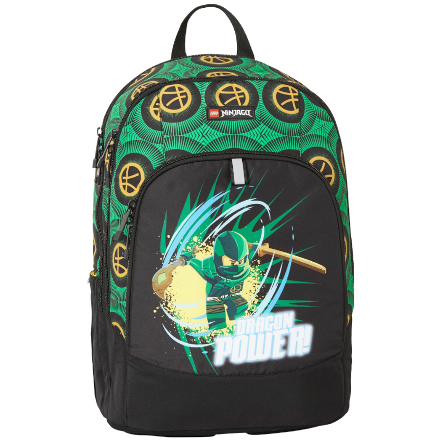 zaini per un ragazzo, LEGO Ninjago Base School Backpack, verde