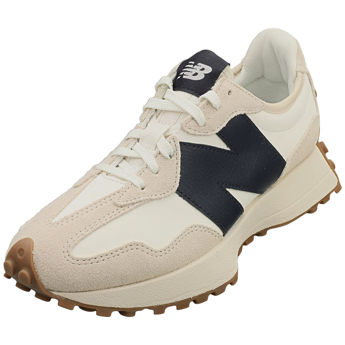 New Balance Donna 327 Scarpe da Ginnastica Off White Navy - 41 EU
