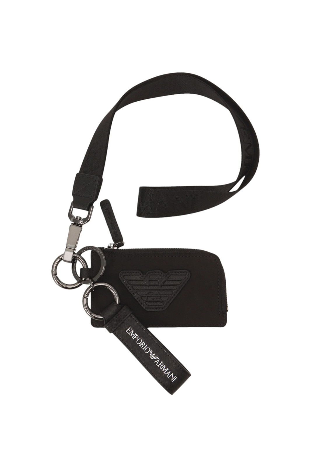 Portacarte Uomo Emporio Armani Y4R421Y216J Black/black