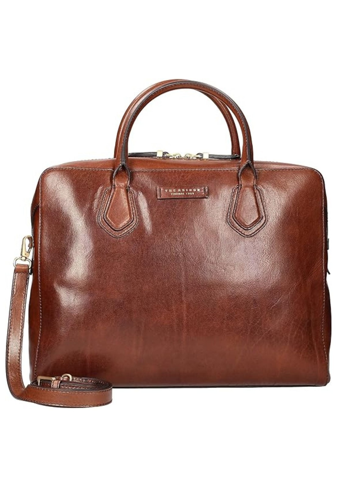 Borsa A Mano Classico The Bridge  44257301 Donna Pelle Marrone