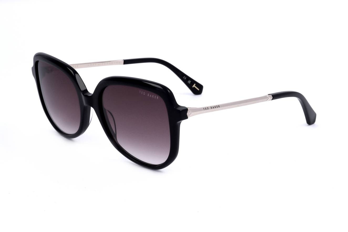 Occhiali da Sole Ted Baker TB1717 001 GLOSS SOLID BLACK 54/18/140 Donna