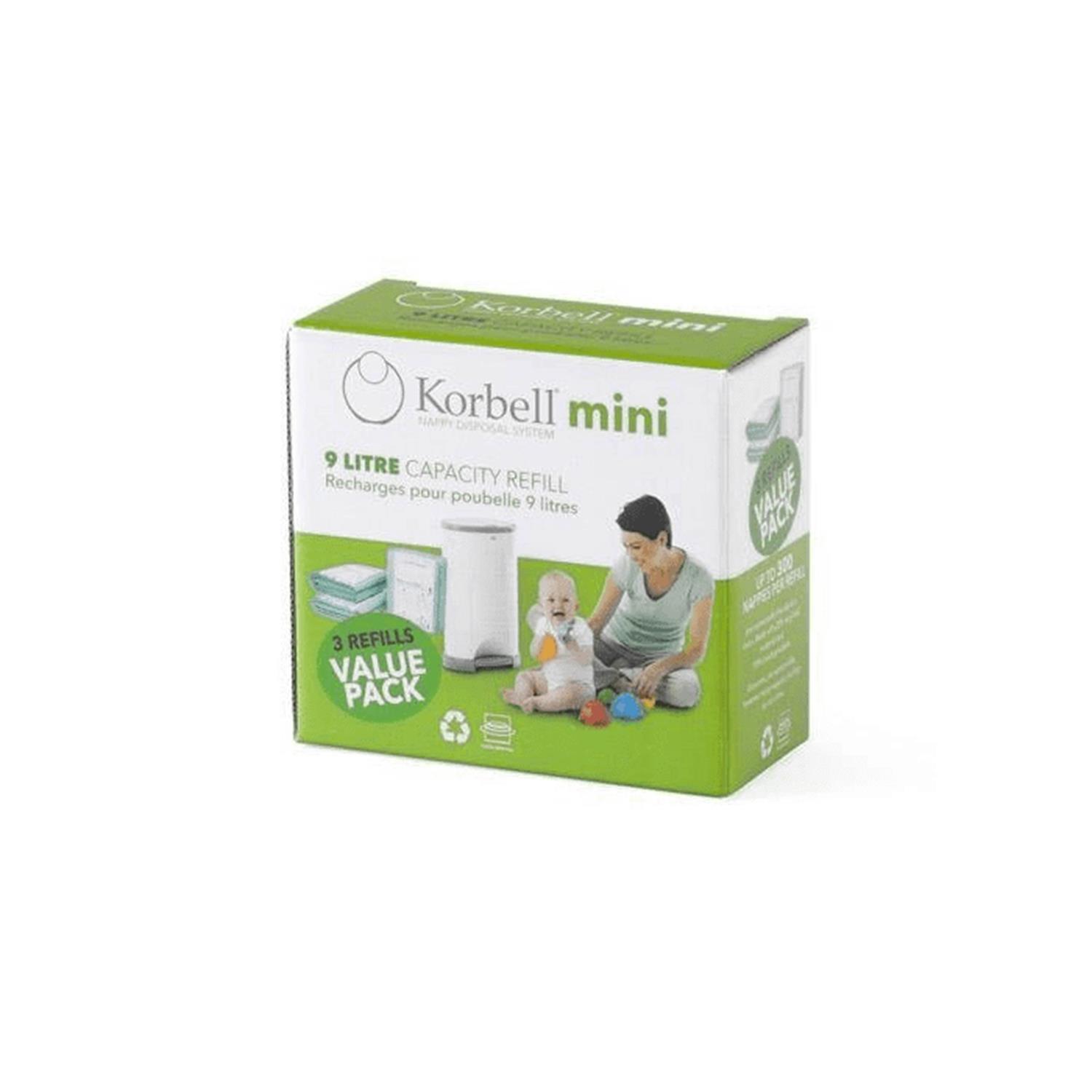 Ricarica pannolini Korbell 9L 3 pezzi T-KOR-220DR3B