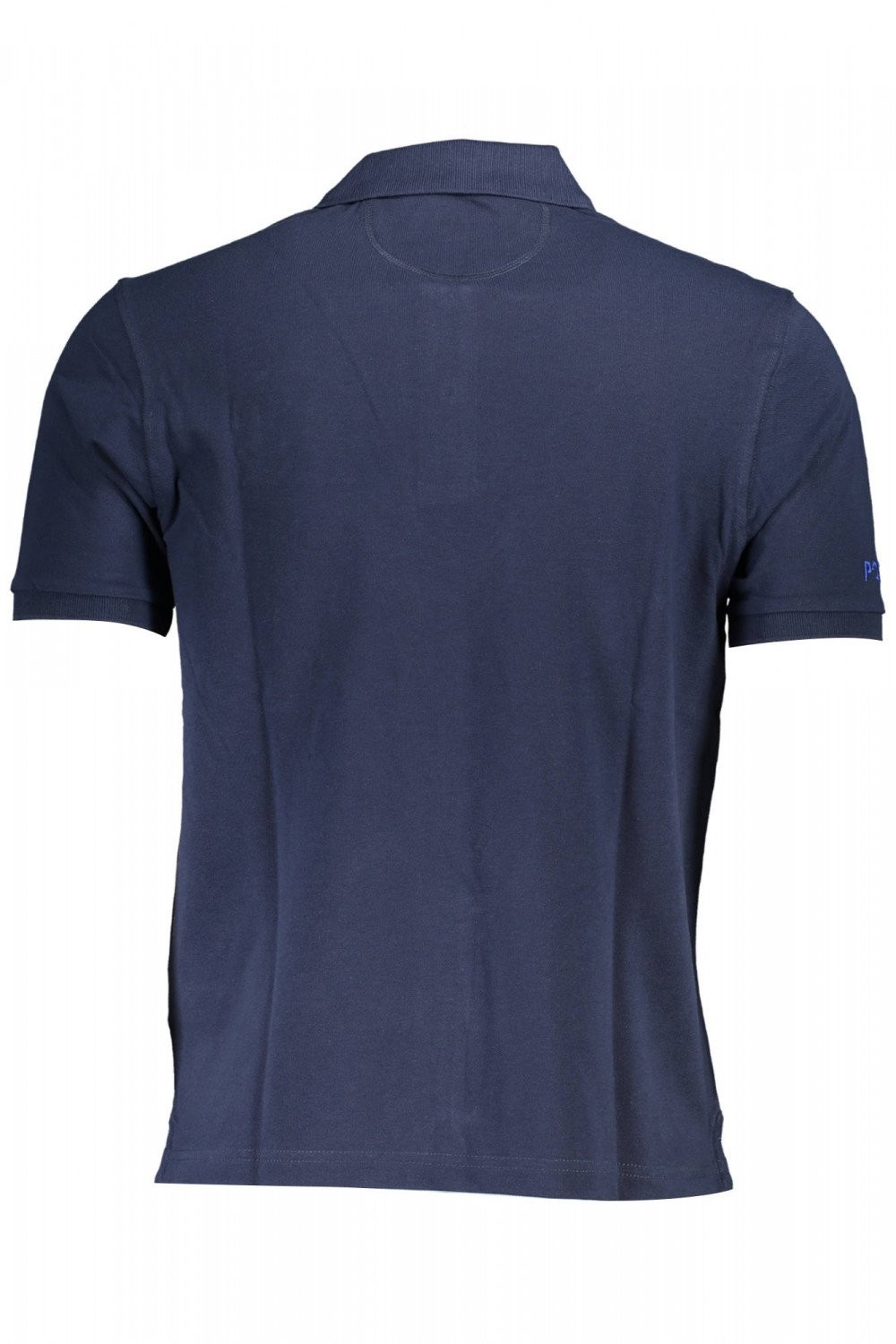La Martina Abbigliamento Uomo Polo maniche corte Blu M 2 Bottoni, Ricamo, Logo