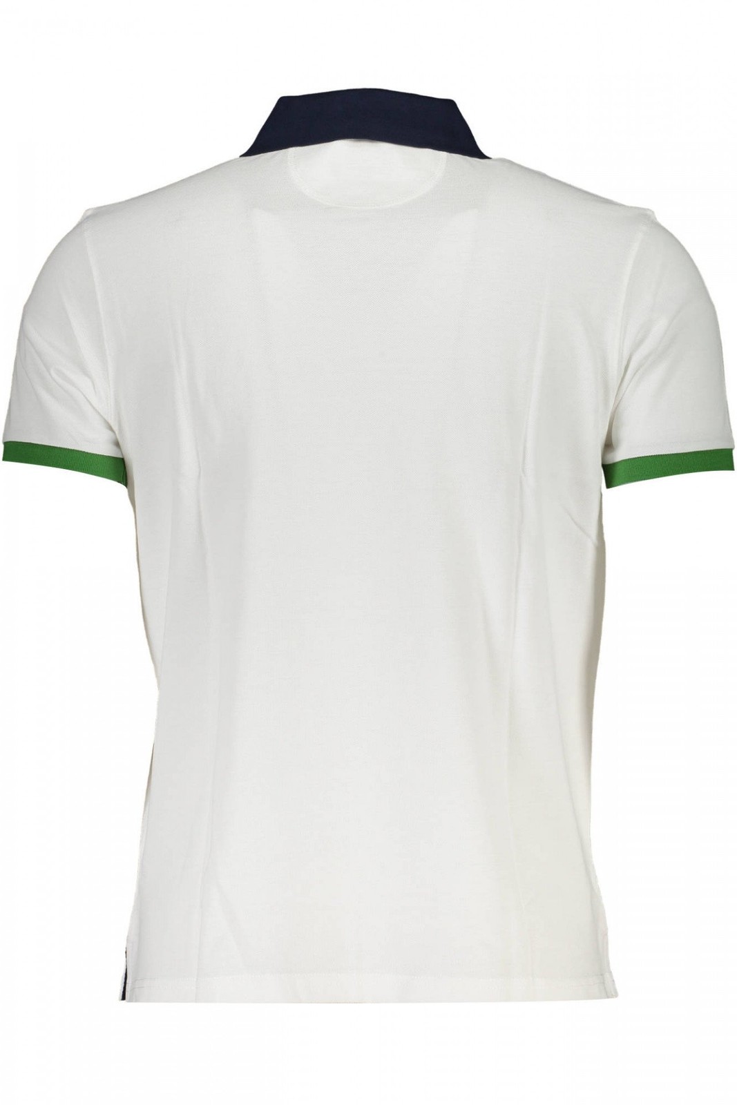 La Martina Abbigliamento Uomo Polo maniche corte Bianco M Regular Fit, 2 Bottoni