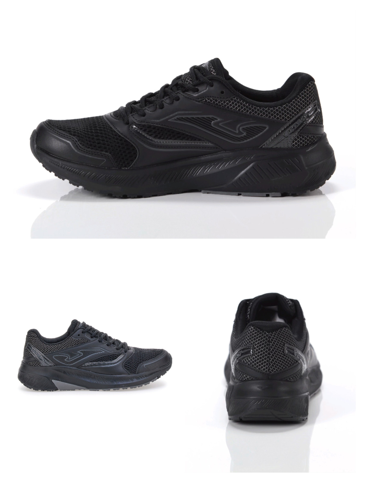 Joma vitaly 2421 black scarpa da running memory foam comfort e leggerezza