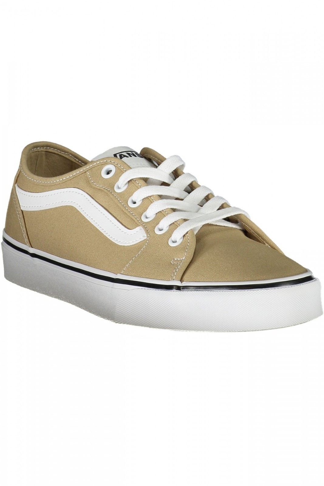Vans Calzature Uomo Sneakers Calzatura sportiva Beige 42½ Con Lacci, Dettagli A