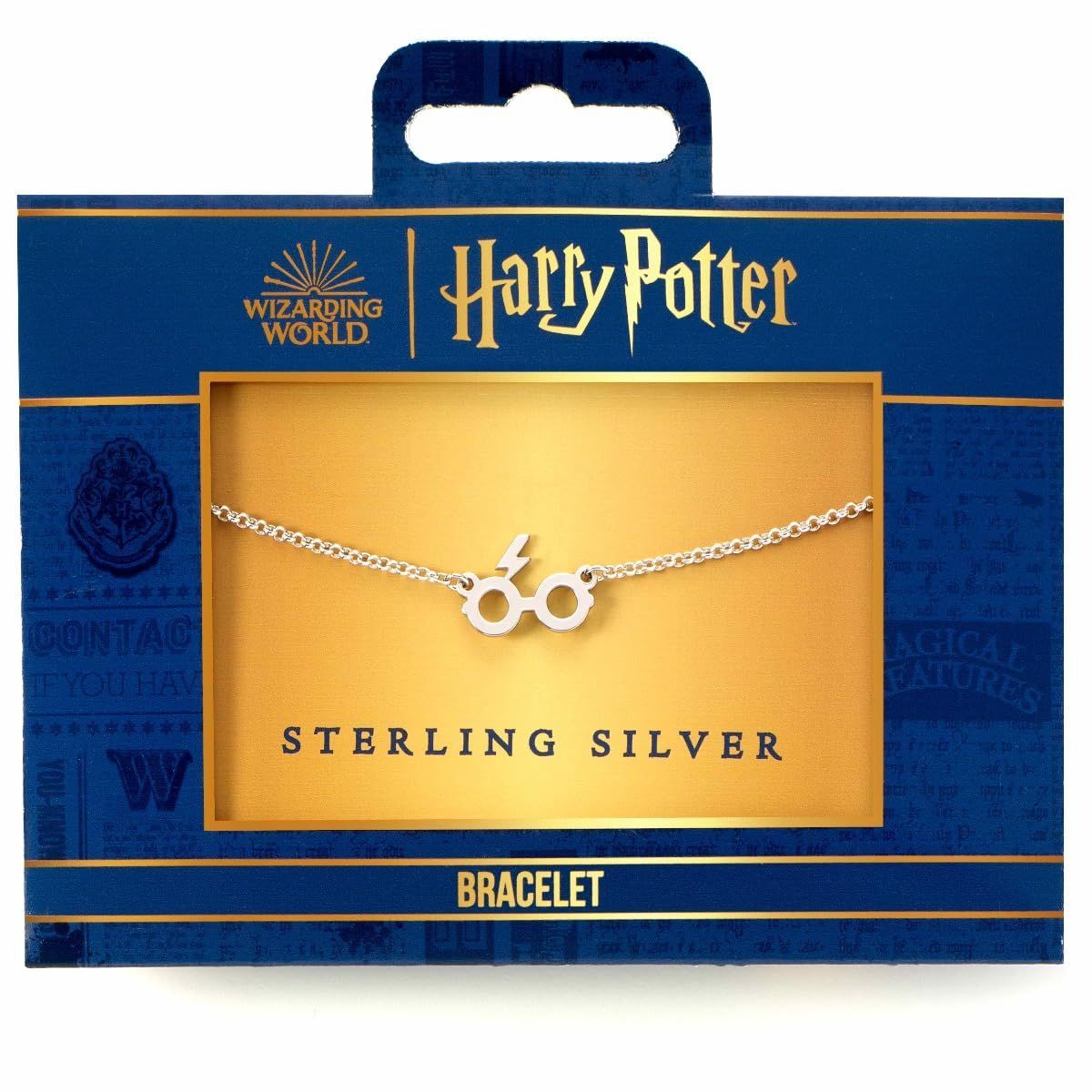 Abbigliamento Harry Potter: The Carat Shop - Sterling Silver Glasses & Lightning