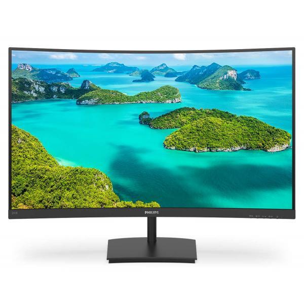 Monitor Philips 23,6va Mm Vga Hdmi 4ms Curvo Philips 241e1sca