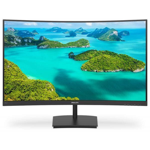 Monitor Philips 23,6va Vga Hdmi 4ms Curvo Philips 241e1sc/00