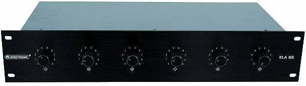 Omnitronic ELA 6S-Zonen LS-Regler 20W sw (80711337)