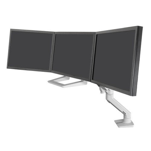 Ergotron TV - Accessori STAFFE/SUPPORTI SUPPORTO TRIPLO HX (BIANCO) TRIPLE MONIT