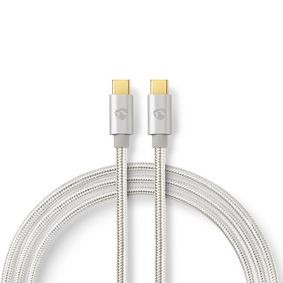 NDS 2 METRI Cavo USB  USB 2.0  USB-C Maschio  USB-C Maschio  100 W  480 Mbps  Pl