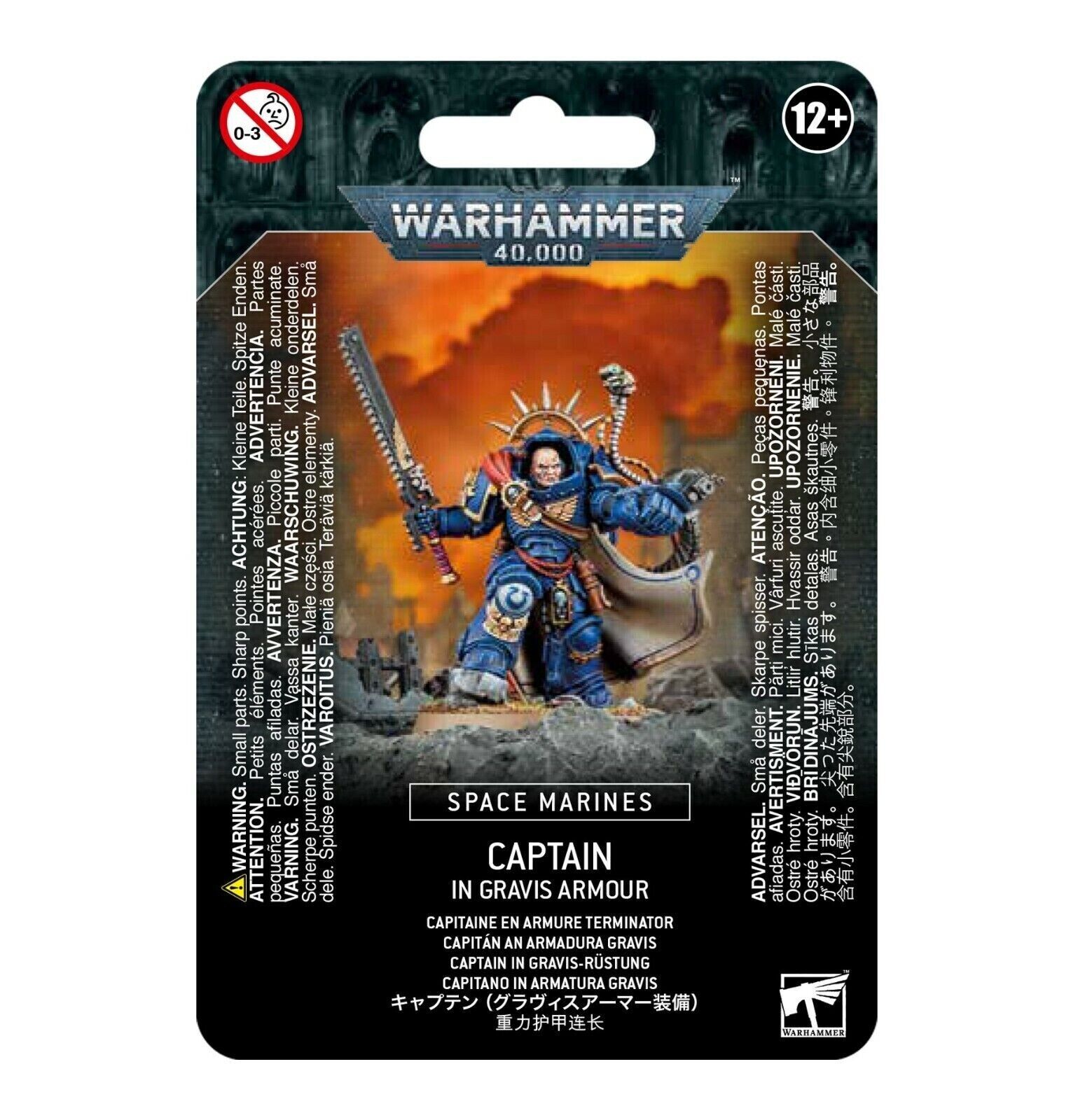 Space Marines - Captain in Gravis Armor (9a Edizione)
