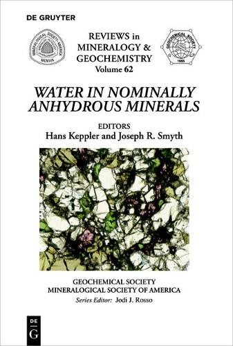 Hans Keppler Water in Nominally Anhydrous Minerals (Tascabile)